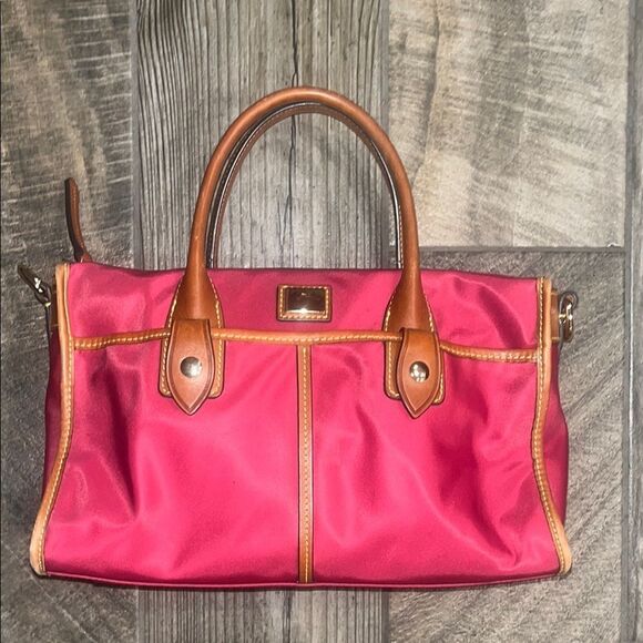 Dooney & Bourke Handbags - Dooney & Bourke Elegant Pink and Tan Women's Bag